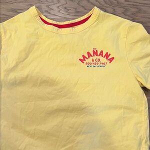 Yellow Short Sleeve Tee